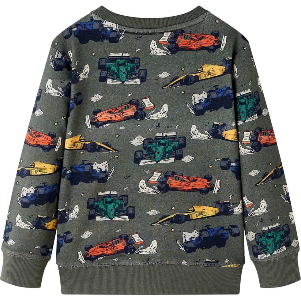 Thumbnail - VidaXL, Unisex, Pullover, Kinder-Sweatshirt Khaki 116,Material: 95 % Baumwolle. 5, Grün, (116)