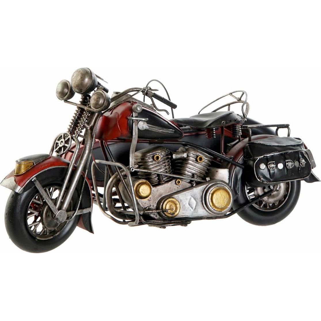 DKD Home Decor, Statuette e sculture decorative, Vehicle Motorbike Ornamental 36 x 24 x 20 cm Vintage (2 Units)