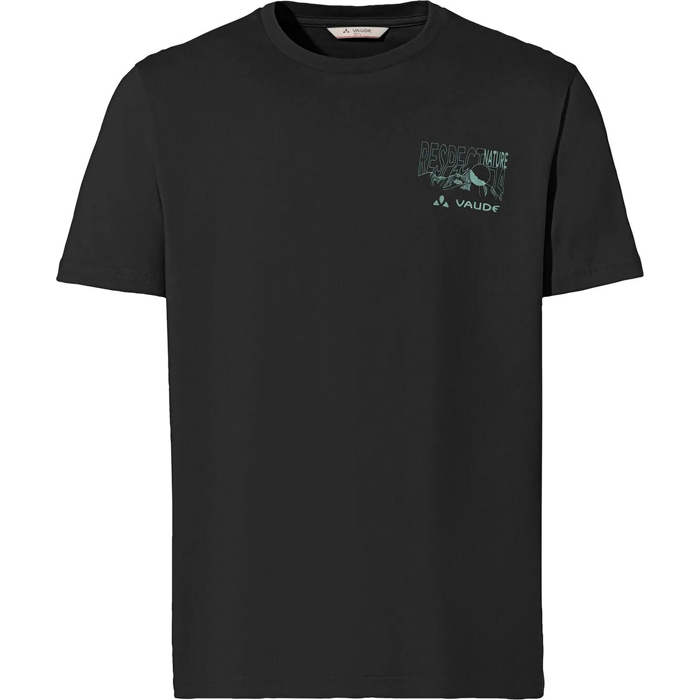 Vaude, Herren, Shirt, Spirit T-Shirt II, Schwarz, (M)