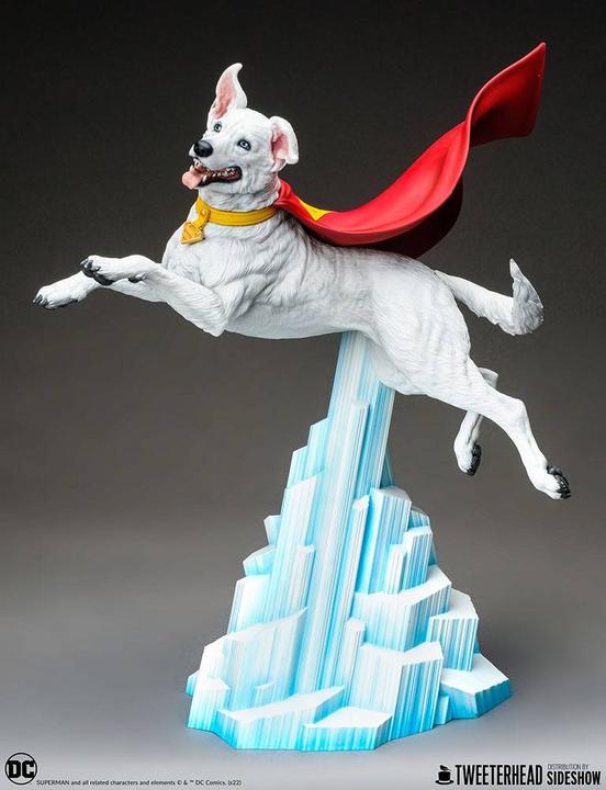 Actual product image Tweeterhead DC Comics statuette Krypto 32 cm