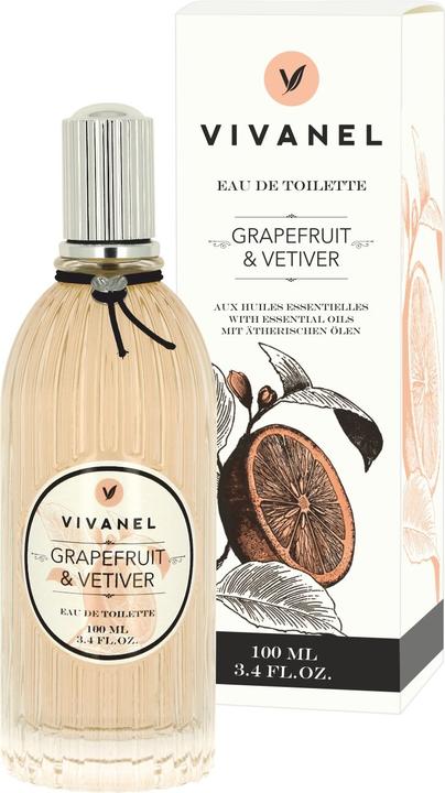 Actual product image Vivian Gray Vivanel Grapefruit&Vetiver (Eau de toilette, 10 ml)