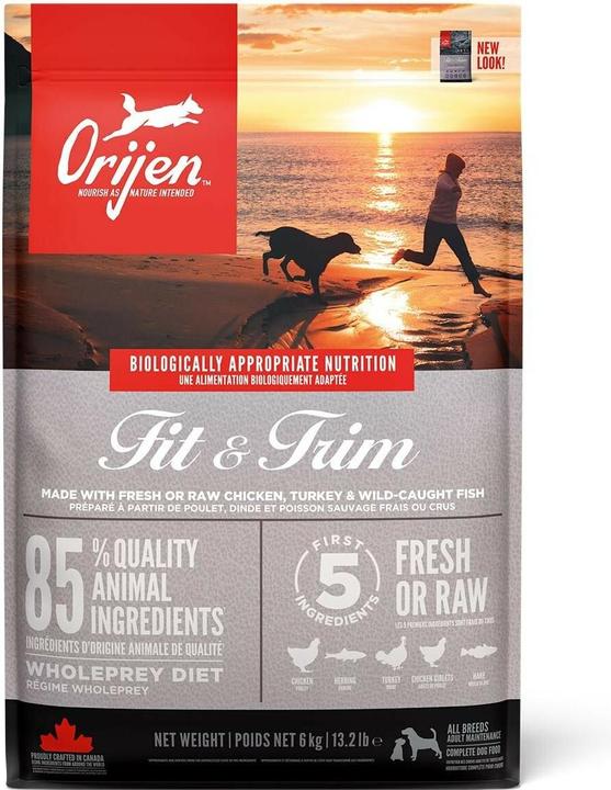 Immagine prodotto Orijen Cibo secco per cani Fit&Trim con pollo (Adulto, 1 pz., 6000 g)