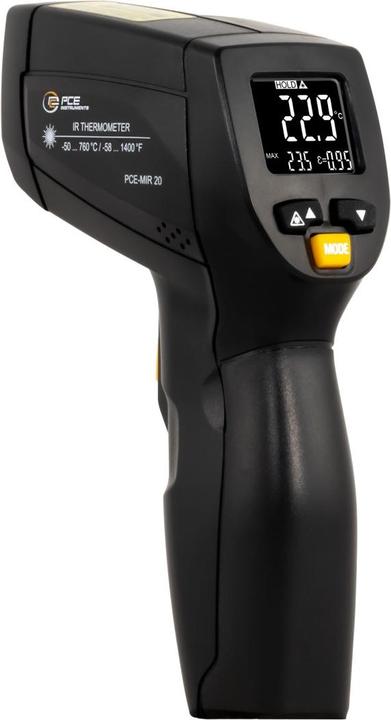 PCE Instruments PCE-MIR 20 Infrarot-Thermometer Optik 12:1 -50 - 760 °C