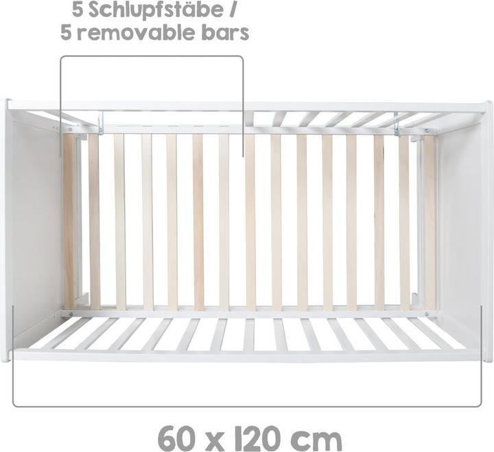 Image du produit Roba Lit d'appoint (60 x 120 cm)