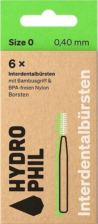 Actual product image Hydrophil Interdental brushes (6x, 0.40 mm)