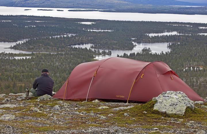 Actual product image Nordisk Oppland 3 Light Weight Tent (Tunnel tent, 1.98 kg, 3 persons)