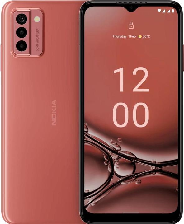 Immagine prodotto Nokia G22 (64 GB, Pesca laguna, 6.50", Doppia SIM, 50 Mpx, 4G)