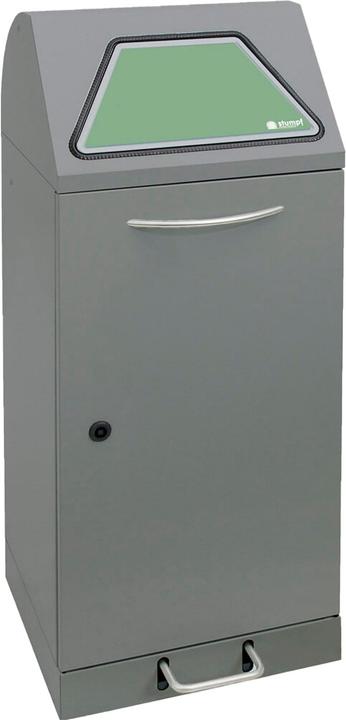 Image du produit kaiserkraft Collecteur de déchets, trappe actionnée au pied (75 l)