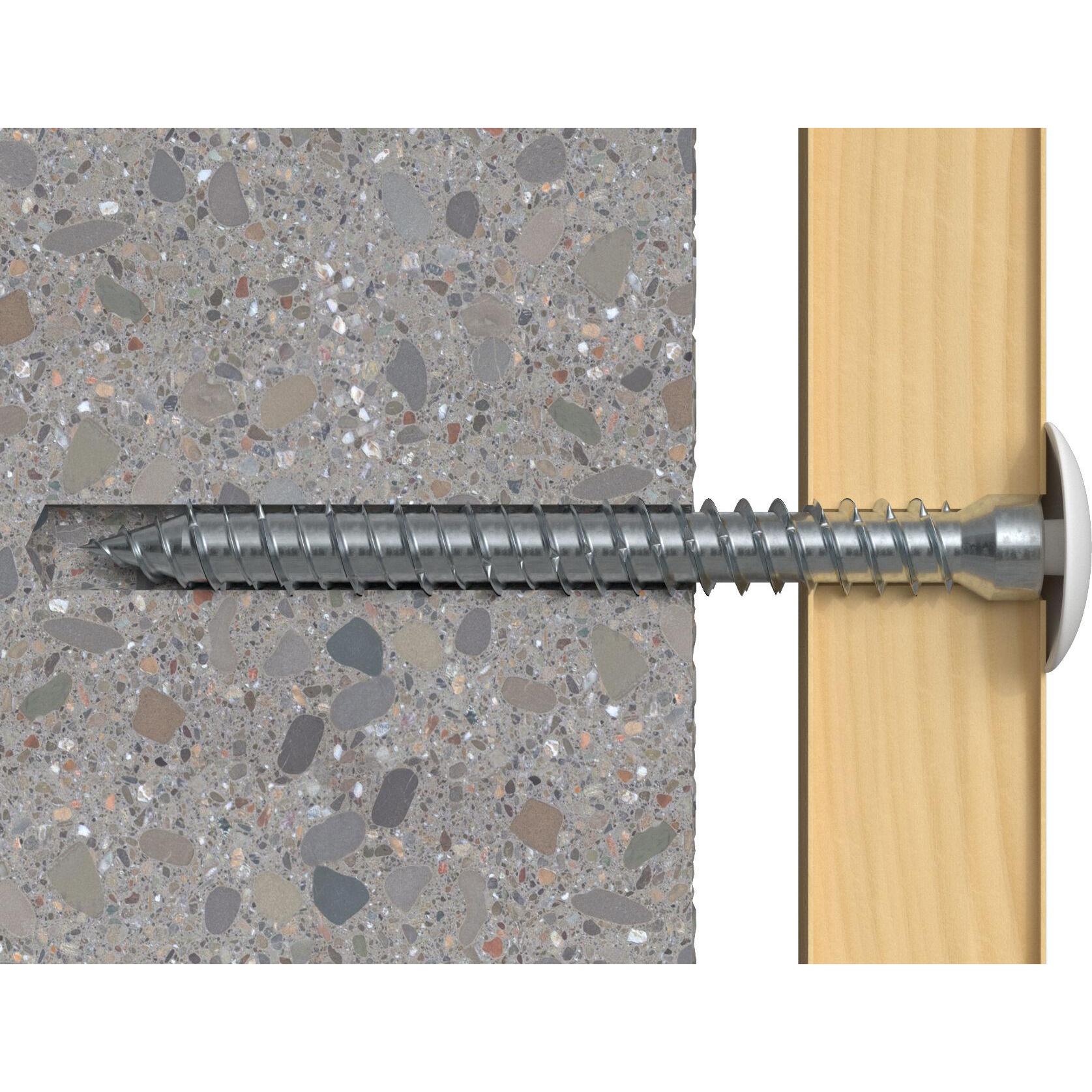Thumbnail - Fischer, Schrauben, Fensterrahmenschraube 7.5 mm 92 mm Torx 100 St. 532910 (532910) (100 Schrauben pro Stück)