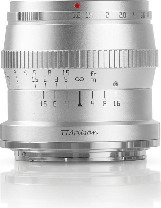 Image du produit TTArtisan 50 mm f1.2 Fujifilm X (Fujifilm X, APS-C / DX)
