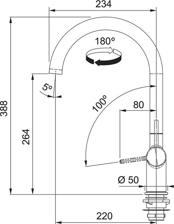 Produktbild Franke Armaturen Active J