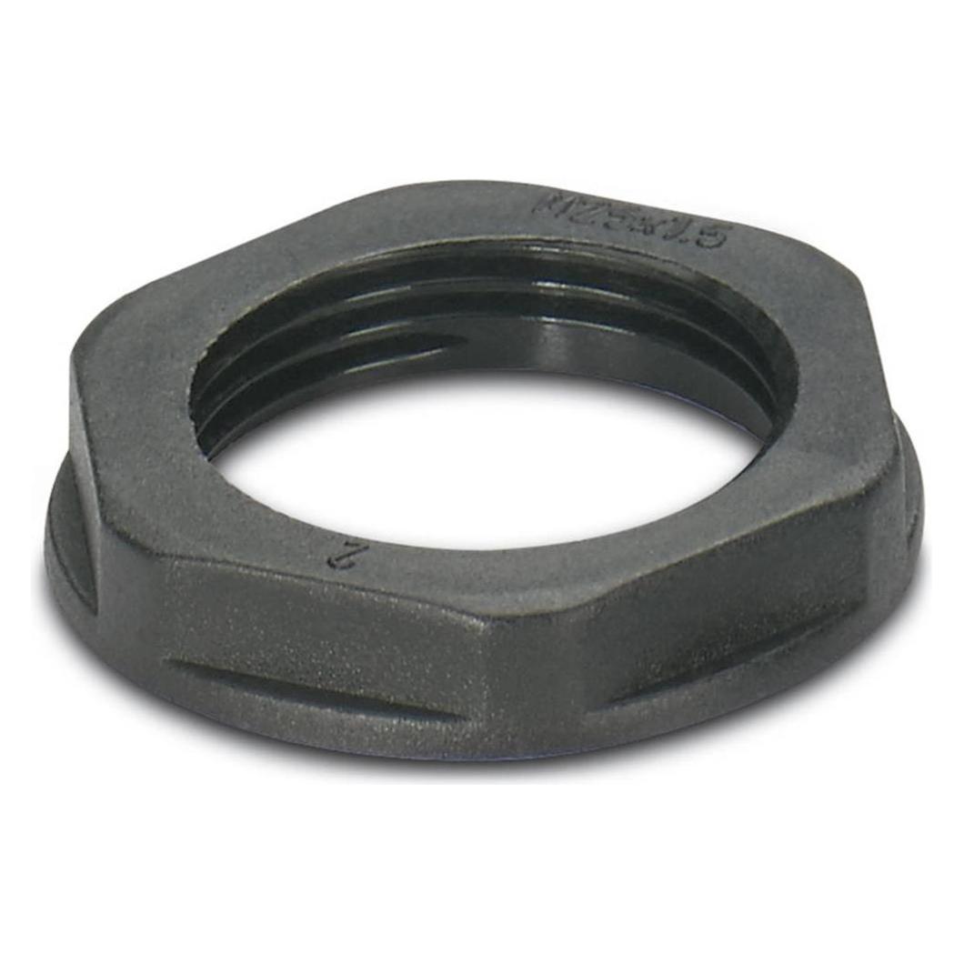 Phoenix Contact Nero Dadi + Rondelle, Dado Di Bloccaggio In Ottone (Nichelato) A-Inl-Npt1/2-P-Bk 10 Pz.