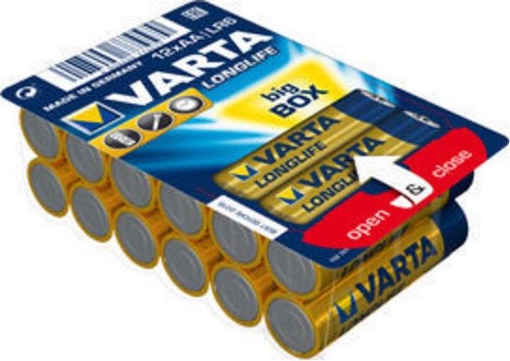 Varta Longlife (12 Stk., AA, 2800 mAh)