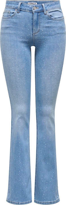 Produktbild Only ONLWAUW Mittlere Taille Ausgestellt Jeans Flared fit jeans (32)