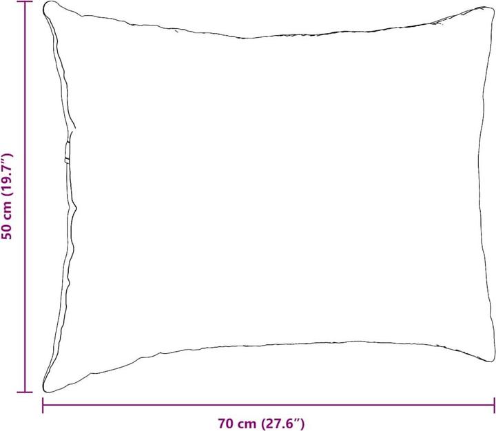 Image du produit vidaXL Sofakissen (70 x 50 cm)