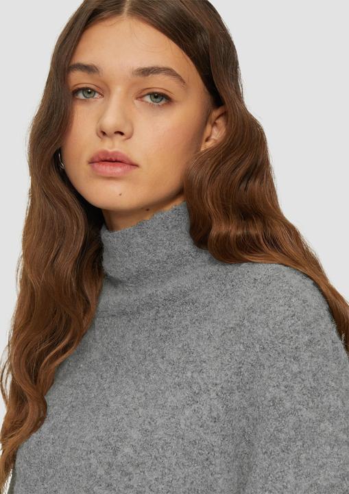 Produktbild s.Oliver Strickpullover Longpullover aus Bouclé - Strick (L)