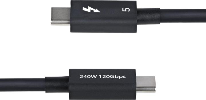 Produktbild StarTech Cable Thunderbolt 5, 240W PD, 8K, 0,8m (0.80 m, USB 4.0, 240 W)