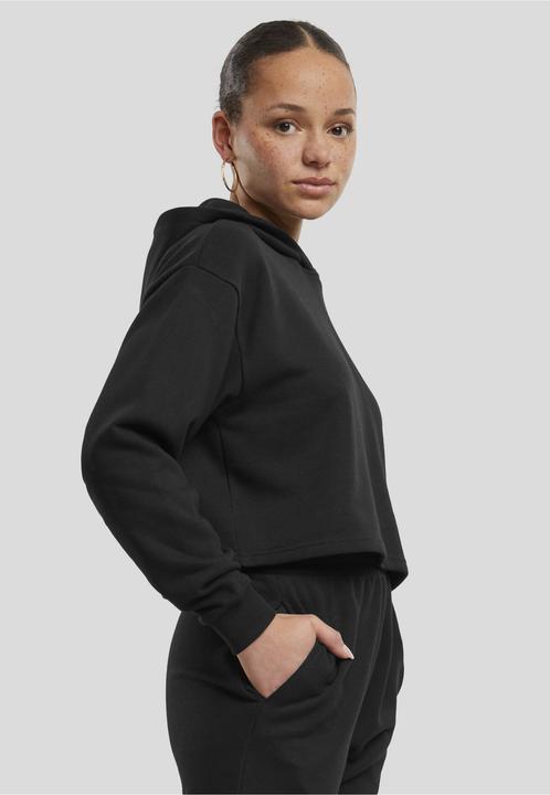 Actual product image Urban Classics Ladies Oversized Cropped Light Terry Hoodie - 159545 (L)