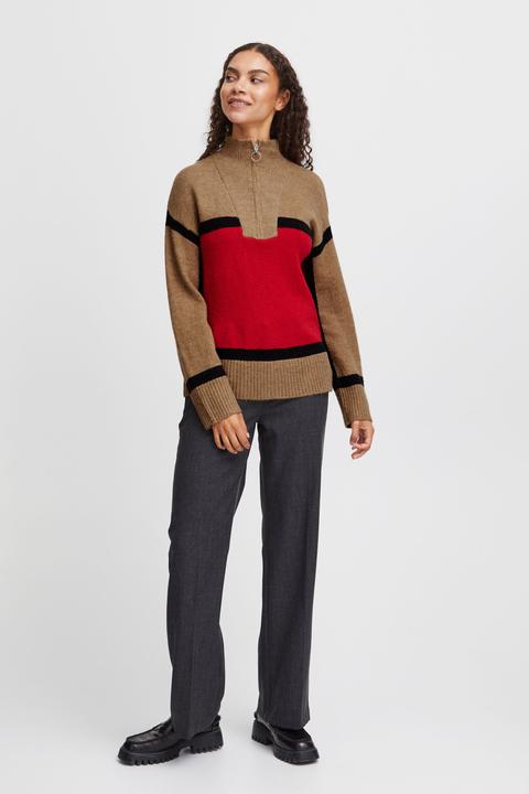 Image du produit B.young BYOMARTHA DEMI-ZIP JUMPER - 20813908 (L)