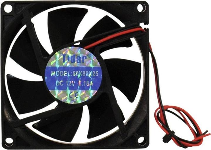 Produktbild Eurolite BF-12 Axiallüfter 12V 80x80x25mm 45m³/h (80 mm)