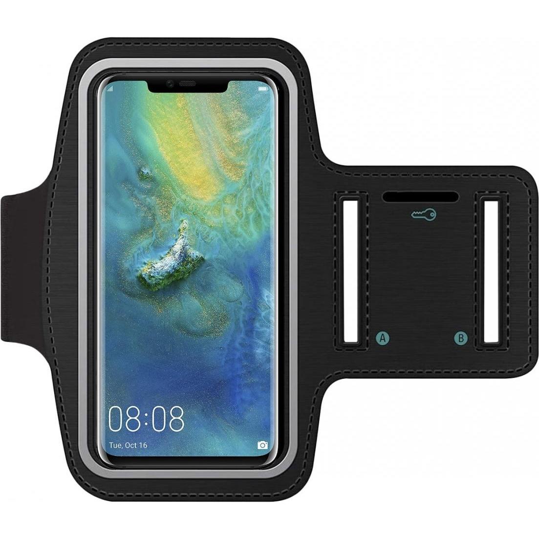 SmartFitness Huawei Mate 20 Pro Handy Sport Armband, Smartphone Sportarmband, Schwarz