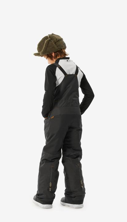 Produktbild Wedze Snowboardhose Latzhose Kinder Piste - 500 grau (164)