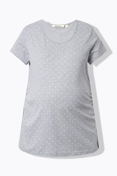 Immagine prodotto Ulla Popken Bellieva-T-Shirts, 2er-Pack, Kurzarm, seitl. Raffung, GOTS (42, 44)