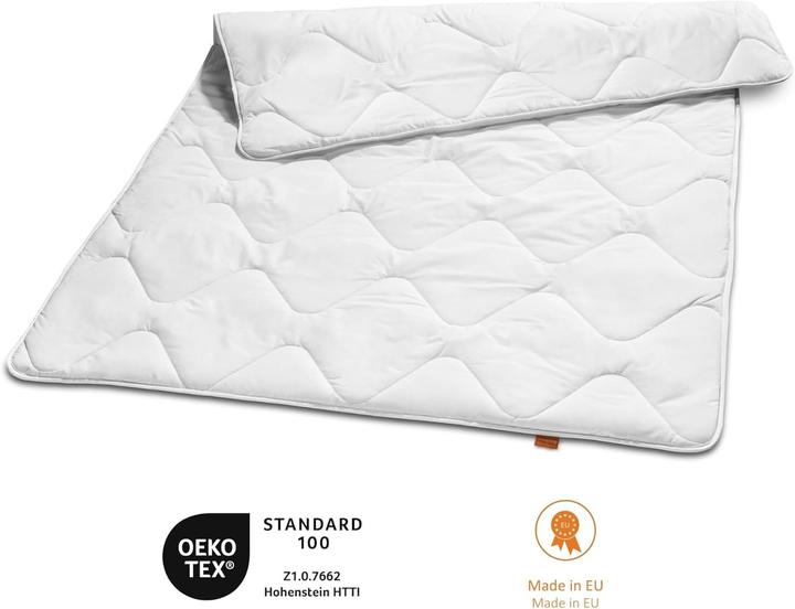 Produktbild Milkii Duvet Steppdecke 135 x 100 cm + Flachkissen 40 x 60 cm (135 x 100 cm)