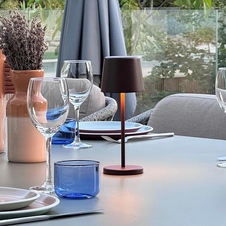 Actual product image Lumisky Vintage Dimmable Wireless LED Table Lamps with Charging Tray