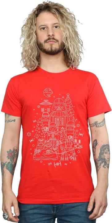 Produktbild Star Wars Empire Christmas TShirt (3XL)