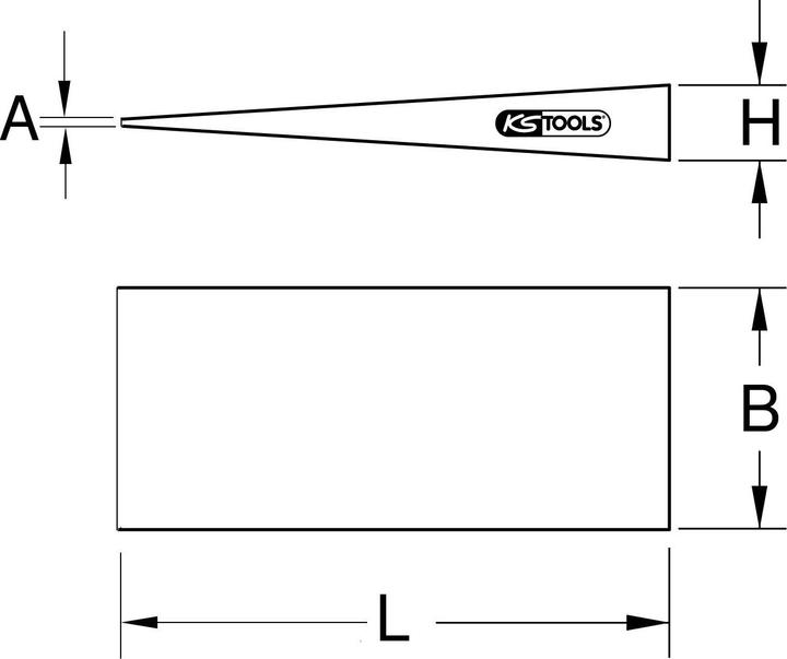 Produktbild KS Tools BRONZEplus Space-Eisen