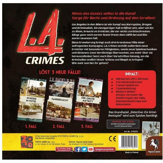 Thumbnail - Pegasus Detective: L.A. Crimes (Deutsch)