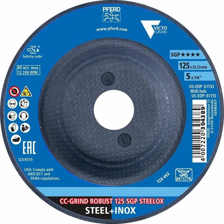 Produktbild Pferd Schleifscheibe