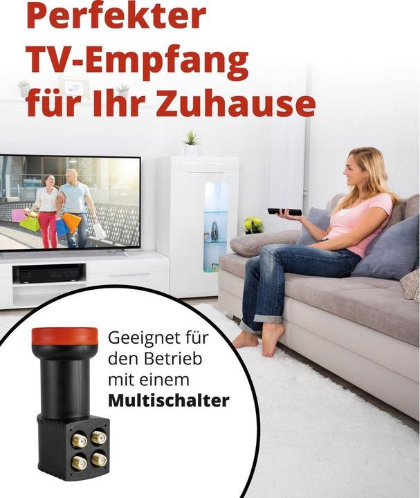 Produktbild Megasat Diavolo Quattro (Quattro LNB, 40mm)