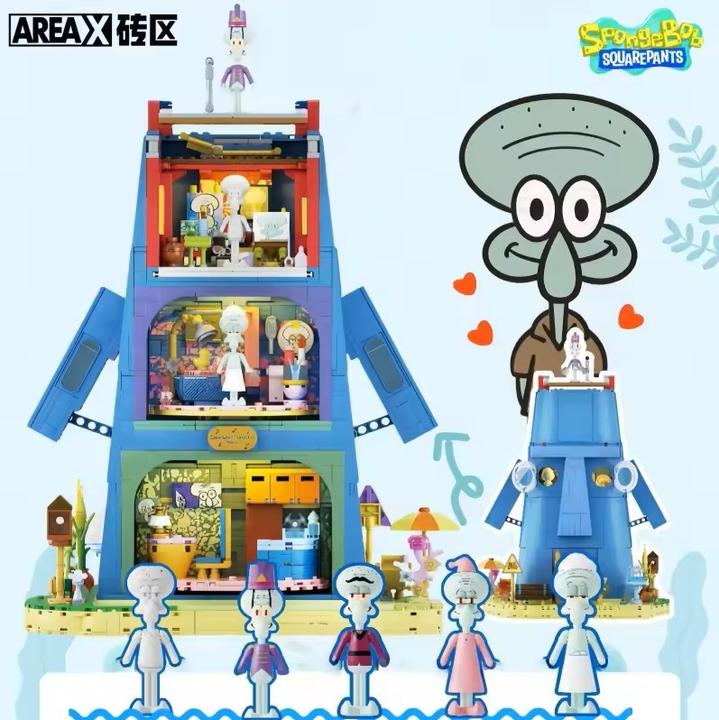 Image du produit Sembo AREA-X SpongeBob™ Squidward Tentacles' House