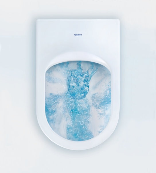 Productafbeelding Duravit Wandcloset ME by Starck RIMLESS wit WG