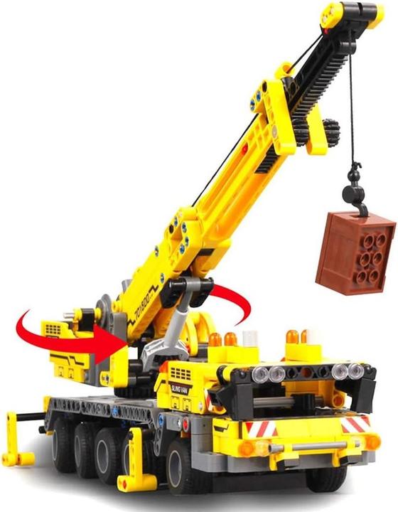 Produktbild Baka Technik Kran Modell – 665 Teile Bauset