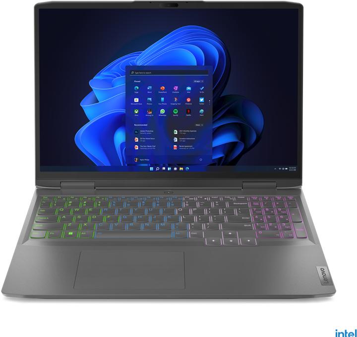 Actual product image Lenovo Loq (16", Intel Core i7-13620H, 16 GB, 1000 GB, DE)