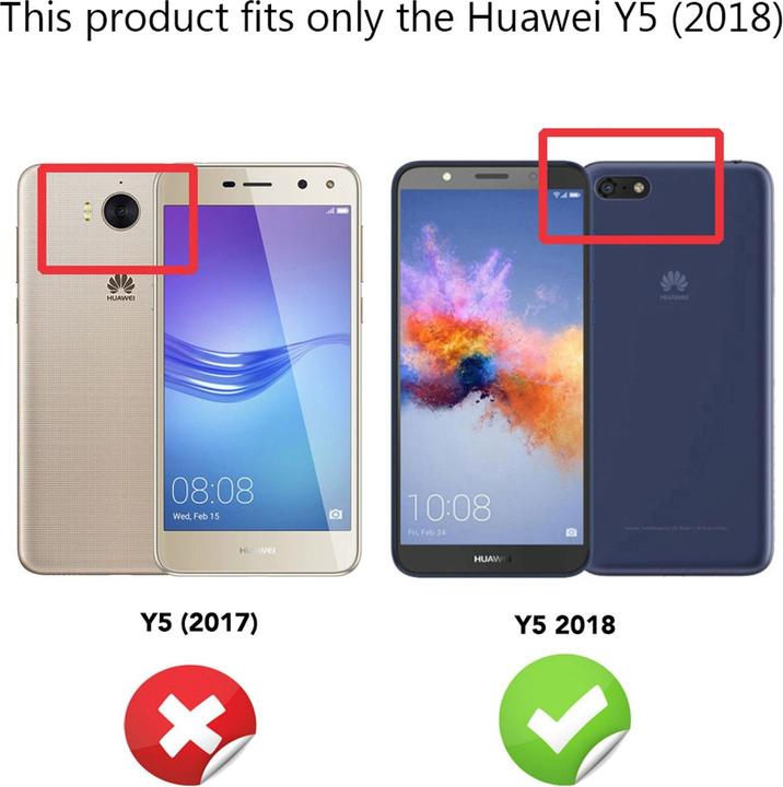 Produktbild Nalia Glitzer Hülle (Huawei Y5 (2018))