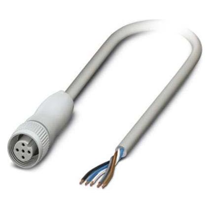 Phoenix Contact Sensor-/Aktor-Kabel, Elektronikkabel + Stecker, Grau