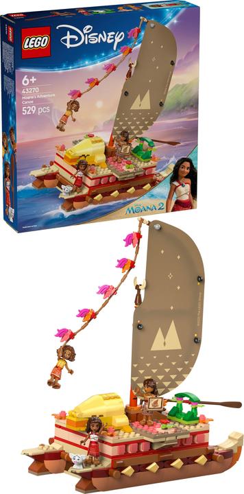 Produktbild LEGO Vaianas Abenteuerfloss (LEGO Disney)