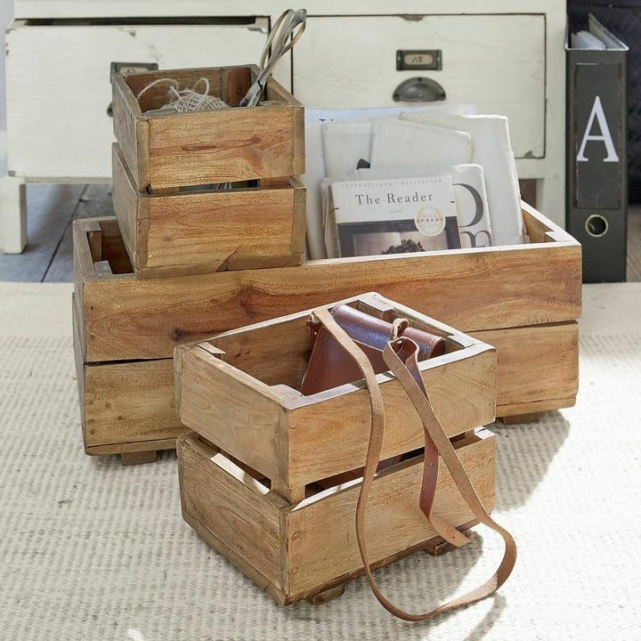 Immagine prodotto Loberon Cofanetto di 3 Madina marrone (50)