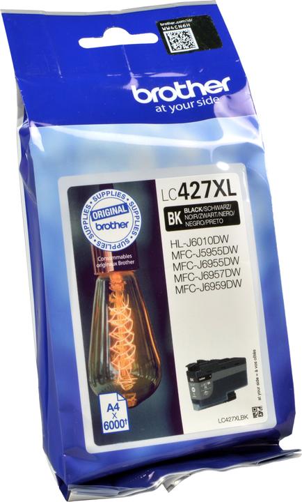 Produktbild Brother Tintenpatrone HY schwarz (BK)