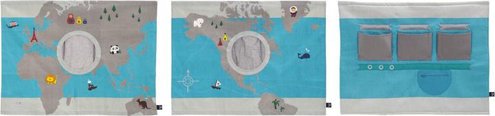 Image du produit Lifetime Kidsrooms Rideau de jeu Explore + Funwall pour