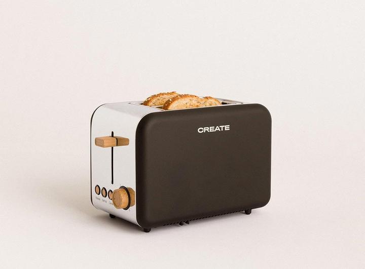 Produktbild Create 1L Schwarz, mit Toaster (1 l)