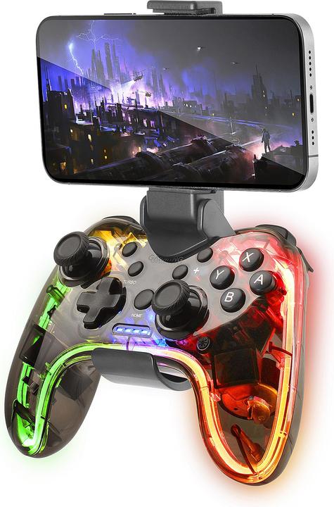 Mars Gaming Manette De Jeu Sans Fil Mgp-Bt RGB (Transparent) (PS3)