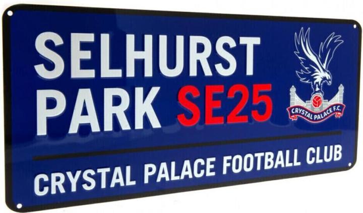 Actual product image Crystal Palace FC Blackboard metal