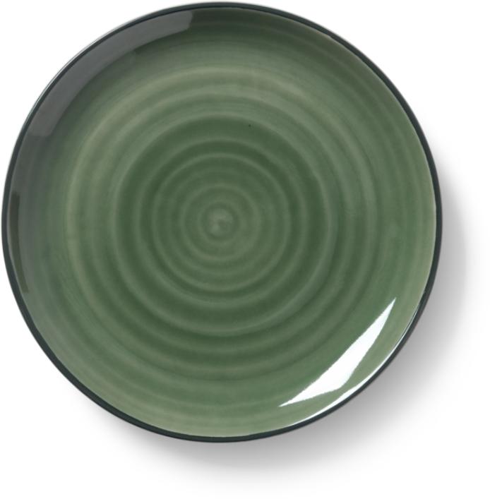 Produktbild Kähler Colore Teller flach sage green (1x, 19 cm)