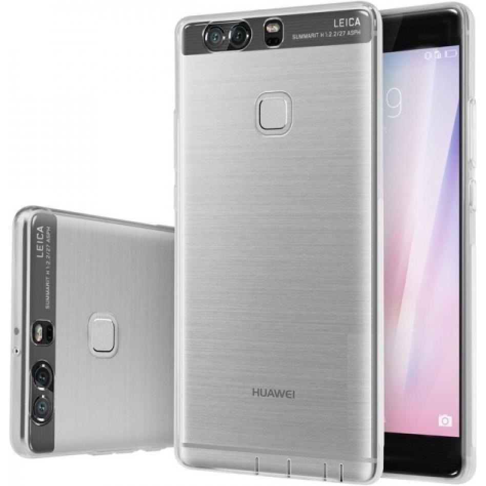 Screenguard Huawei P9 Plus Flexible TPU Clear Case (Huawei P9 Plus), Smartphone Hülle, Transparent