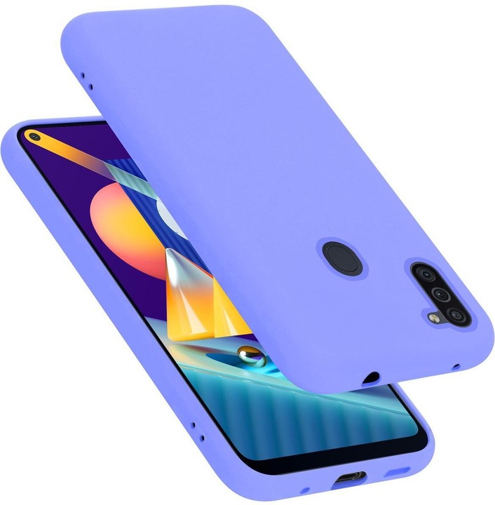 Produktbild Cadorabo TPU Liquid Silicone Case Cover (Samsung Galaxy M11, Samsung Galaxy A11)